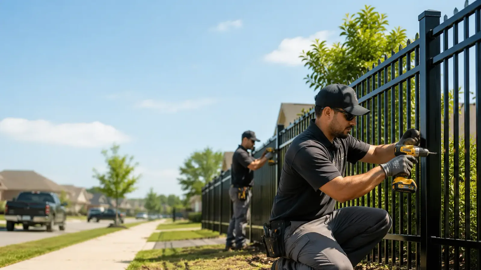 Metal Fence Installation in Coon Rapids, IA